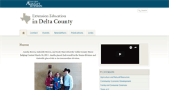 Desktop Screenshot of delta.agrilife.org