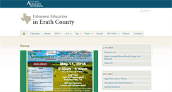 Desktop Screenshot of erath.agrilife.org
