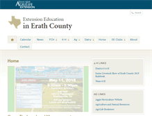 Tablet Screenshot of erath.agrilife.org