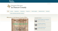 Desktop Screenshot of nueces.agrilife.org