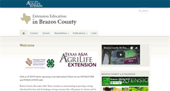 Desktop Screenshot of brazos.agrilife.org