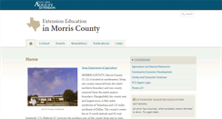 Desktop Screenshot of morris.agrilife.org