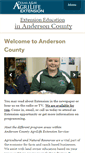 Mobile Screenshot of anderson.agrilife.org