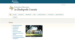 Desktop Screenshot of hudspeth.agrilife.org