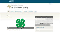 Desktop Screenshot of howard.agrilife.org