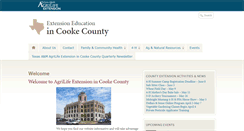 Desktop Screenshot of cooke.agrilife.org