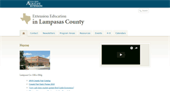 Desktop Screenshot of lampasas.agrilife.org