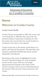 Mobile Screenshot of crosby.agrilife.org