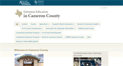 Desktop Screenshot of cameron.agrilife.org