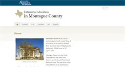 Desktop Screenshot of montague.agrilife.org