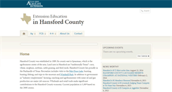 Desktop Screenshot of hansford.agrilife.org