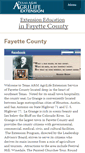 Mobile Screenshot of fayette.agrilife.org