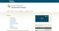 Desktop Screenshot of duval.agrilife.org