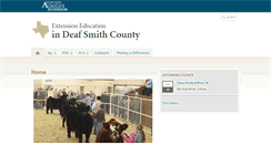 Desktop Screenshot of deafsmith.agrilife.org