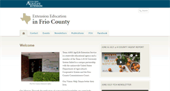 Desktop Screenshot of frio.agrilife.org