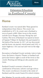 Mobile Screenshot of eastland.agrilife.org