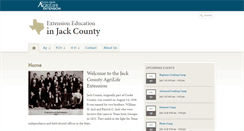 Desktop Screenshot of jack.agrilife.org