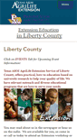 Mobile Screenshot of liberty.agrilife.org