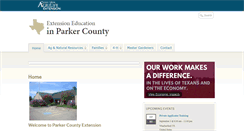 Desktop Screenshot of parker.agrilife.org