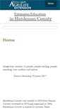 Mobile Screenshot of hardeman.agrilife.org
