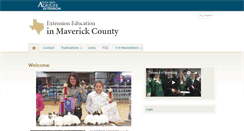 Desktop Screenshot of maverick.agrilife.org
