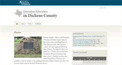 Desktop Screenshot of dickens.agrilife.org