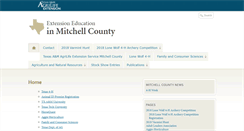 Desktop Screenshot of mitchell.agrilife.org