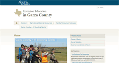 Desktop Screenshot of garza.agrilife.org